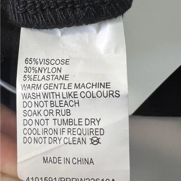 Piper Women's Black Bell Bottoms Stretchy High Waist Flare Leg Work Pants Sz S - Picture 10 of 12